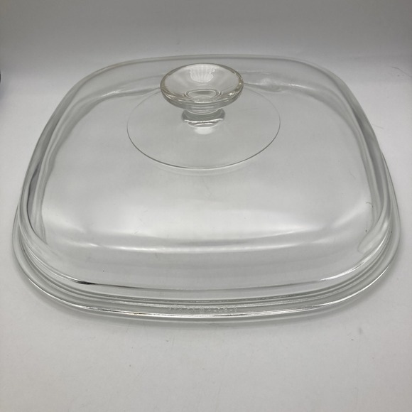 Pyrex Other - Vintage Pyrex Lid A-12-C A12C 4-B Replacement Glass Lid 10" No Chips Or Cracks
